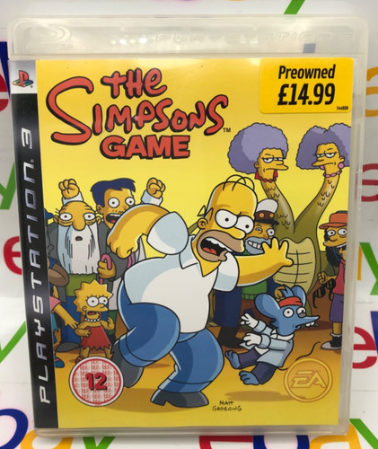 The simpsons spiel sony - the,