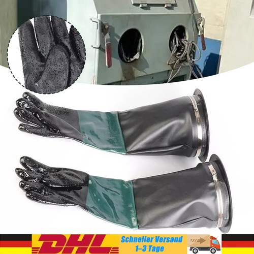 Sandstrahlhandschuhe 60cm lang