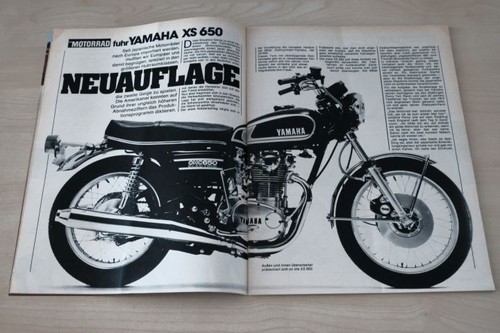 Motorrad 1975 yamaha 650 - motorrad,