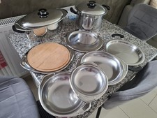 AMC gebrauchte topf Set, Keine Induzion 