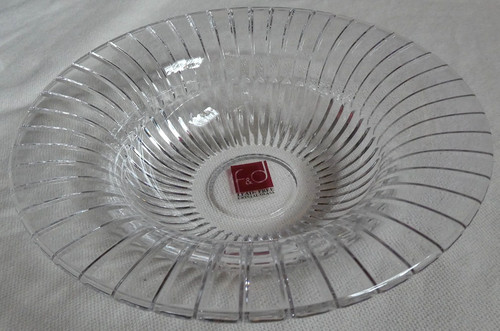Kristallglass schale f d - f&d, /