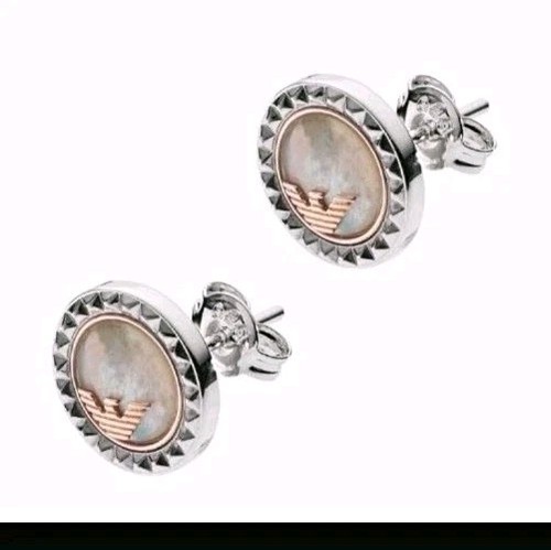 Emporio armani ohrstecker rund - ohrstecker,