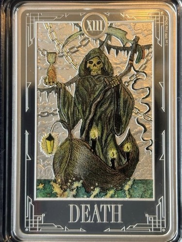 Niue mint tarot card 1oz - card, the