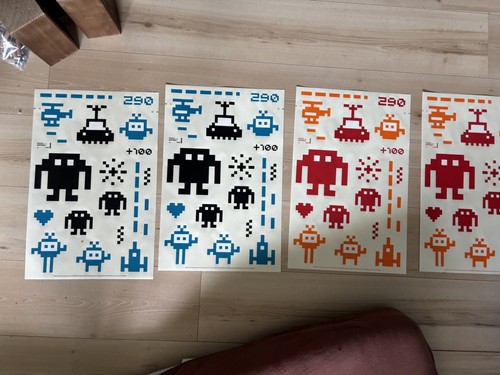 Retro gaming wandaufkleber - retro,