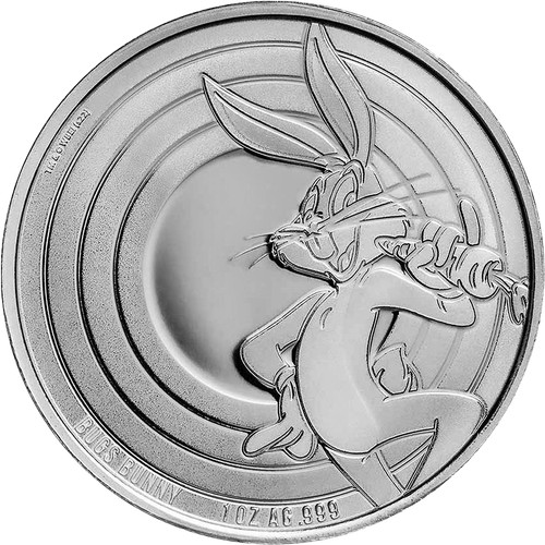 Silbermünze bugs bunny oz - silbermünze,