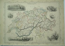 Antike Karte der Schweiz von