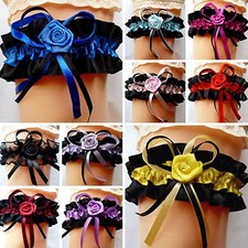 Braut satin strumpfband - braut, satin-strumpfband