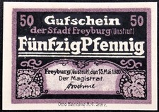 FREYBURG 1920 50 Pfennig very