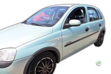 Windabweiser Regenabweiser Heko Für Opel Corsa C 2000-2006 5-Türer 2-Tlg