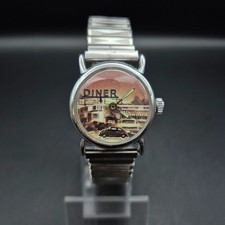 Vintage Retro Uhr Diner –