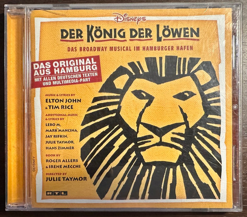 Der könig löwen musical - könig,