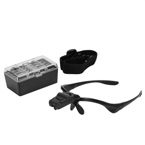 Led band magnifier handsfree - led,