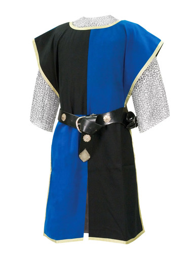 Wappenrock schwarz blau - -, schwarz/blau