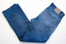 Levis 751 Jeans Hose Levi`s Pantalone Trouser Denim Pantaloni Blau W 34 L 32
