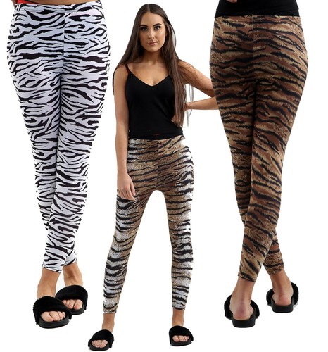 Damen gesamtlänge tiger - gesamtlänge,