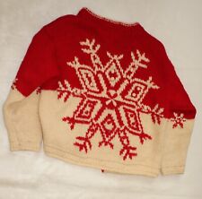 NEPAL YING YANG Damen Strickjacke UMHANG , ca Grösse 44 HANDARBEIT WOLLE