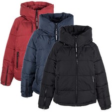 Khujo Alexia Steppjacke Anorak Winterjacke Outdoor Damen Blau Rot Schwarz XL XXL