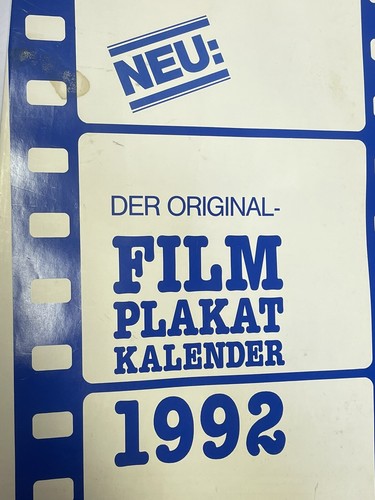 Filmplakatkalender 1992 50 - filmplakatkalender,