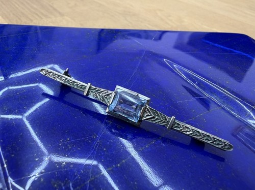 Filigrane 800er silber brosche - silber,