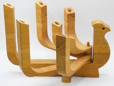 Kanadischer Quebec Pfauen Kerzenleuchter