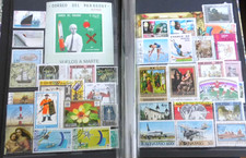 Briefmarken Album mit über