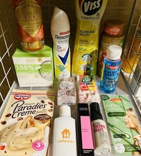 Beauty Mix Paket Glossybox Rossmann dm Drogerie Kosmetik Lebensmittel Deo Viss
