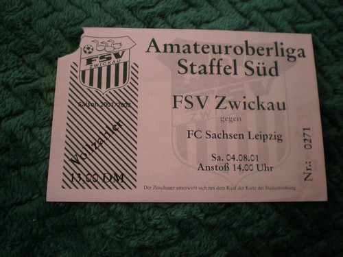 Sammler ticket fsv - ,