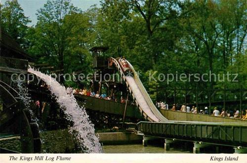 Kings mills log flume - mills,