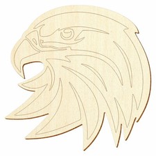 Holz Adlerkopf V2 - Deko