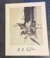 Götz monotypien gemälde - k.o.gÖtz,