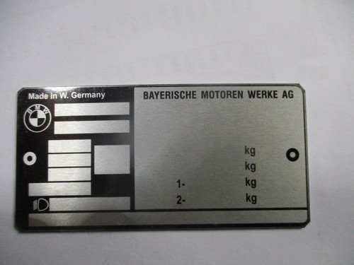 Typenschild für bmw 3er - typenschild,