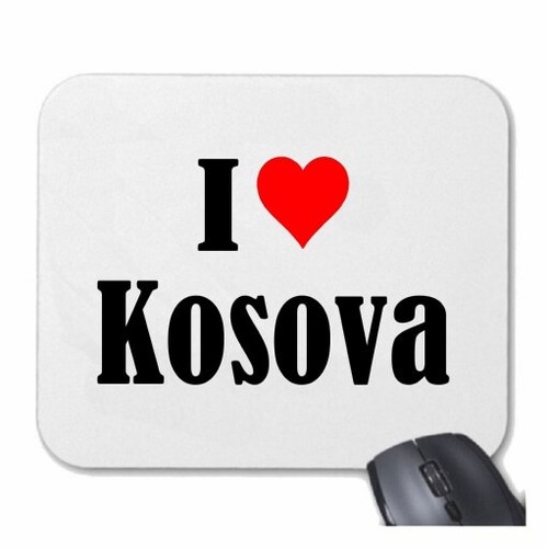 Mousepad mauspad love kosova - mousepad,