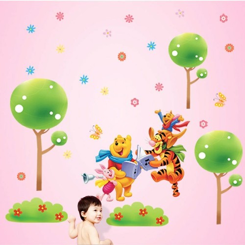 Wandtattoo winnie pooh - winnie,