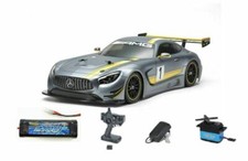 Tamiya 300058639 1:10 RC Mercedes-AMG GT3 (TT-02) Starter Set Komplettset