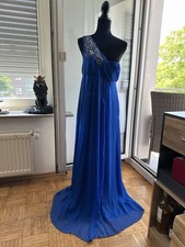 Monsoon Abendkleid Corsagen Kleid ❤️ blau Größe 38