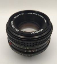 MINOLTA MD Rokkor f1.7 50mm MD Mount /Bajonett Normalobjektiv 1: 1,7/50