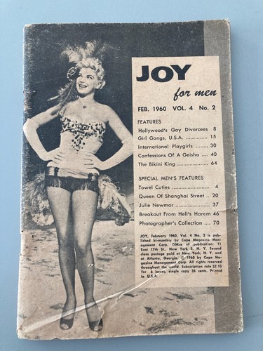 Joy for men magazine february - joy,