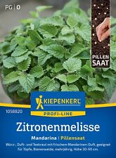 Kiepenkerl Pillensaat Zitronenmelisse Mandarina, für ca 18 Pflanzen -Bienenweide