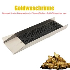 Goldwaschrinne Edelstahl für das Goldwaschen in Flüssen Gold Silberabbau usw