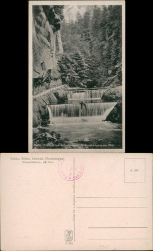 Postcard jonsdorf janov - postcard, (cz)
