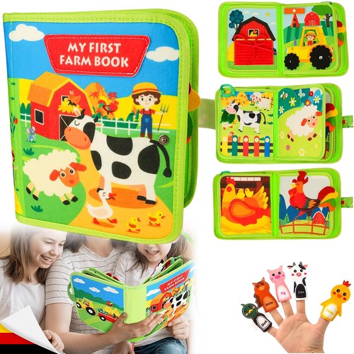Montessori quiet book aus filz - quiet,