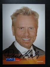 Autogrammkarte: "René Koch"-