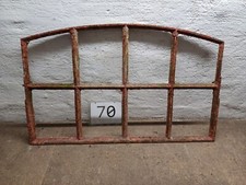 Originales Dänisches Rundbogen Gussfenster (nur Kippelement) H: 53.5 cm B: 70cm