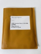 UNIMOG Anleitung Handbuch LKW Daimler - Benz U84/406 U900, gebraucht