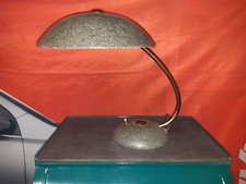 Helo Tischleuchte 40er 50er Jahre in Stein Optik alte Schreibtischlampe