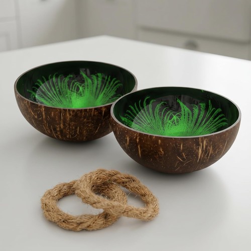 Cocovibes kokosnuss schalen - kokosnuss,