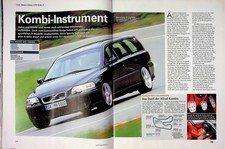 Sport Auto 06/2004 Volvo V 70 R HS 7 von Heico mit 337PS im TEST auf 3 Seiten