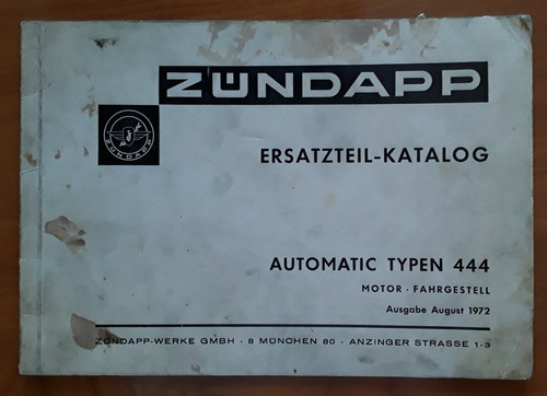 Original zündapp 444 - original,