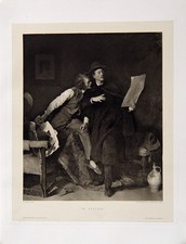 Wilhelm Leibl Im Atelier Maler