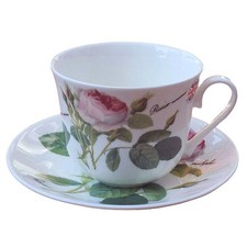 Jumbotasse m. Unterteller